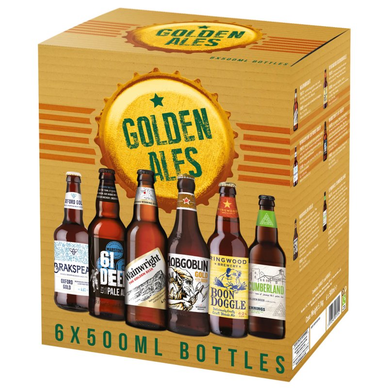 MAR GOLDEN ALES (6) 500ML