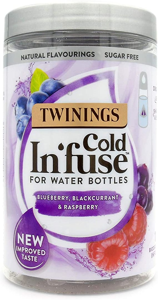 TWININGS TEA - B/BERRY, B/CURRANT &amp; R/BERRY COLD INFUSE (12 UNITS)