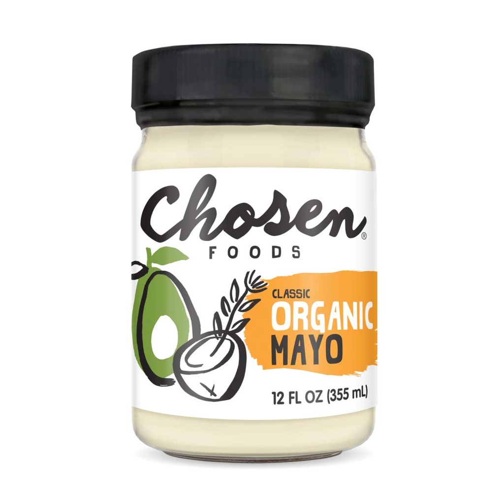 CHOSEN FOODS ORGANIC MAYO 12OZ