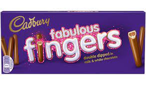 CAD FABULOUS FINGERS TRIPLE CHOC 110g