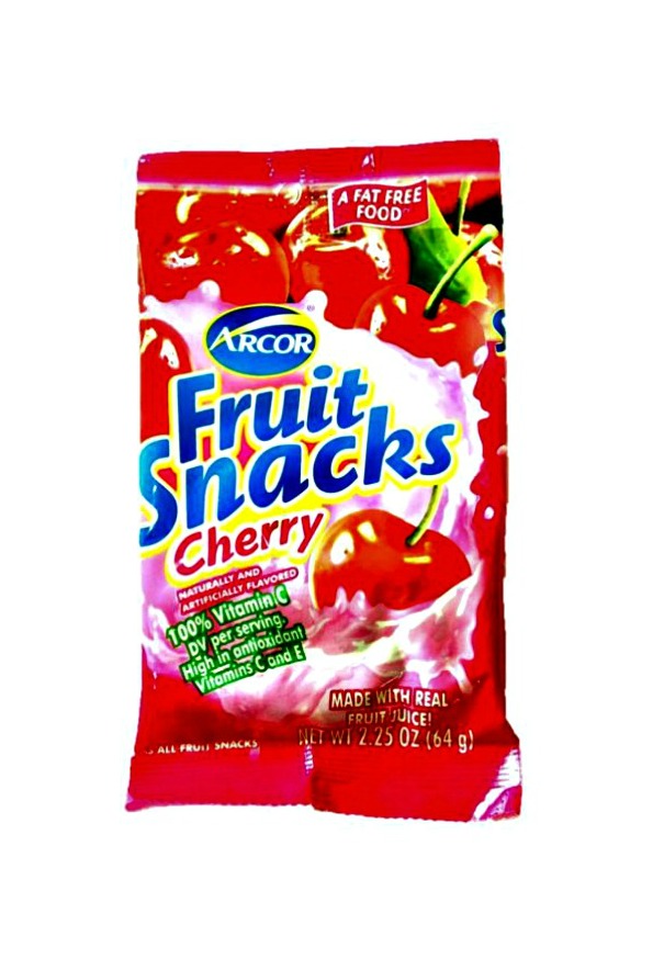 Arcor Fruit Snack Cherry 2.25oz