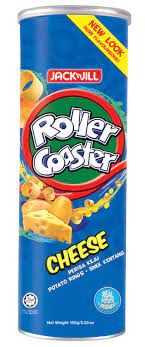 JACK 'N JILL ROLLER COASTER RINGS - CHEESE 100G