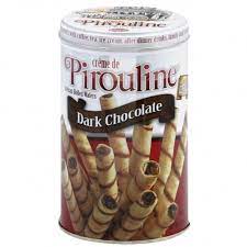 PIROULINE - DARK CHOCOLATE TIN 3.25OZ