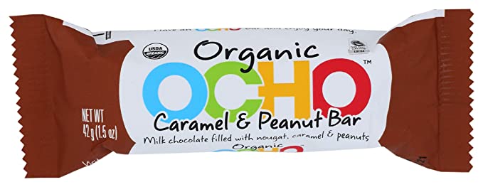 OCHO CARAMEL &amp; P/BUTTER BAR 42G