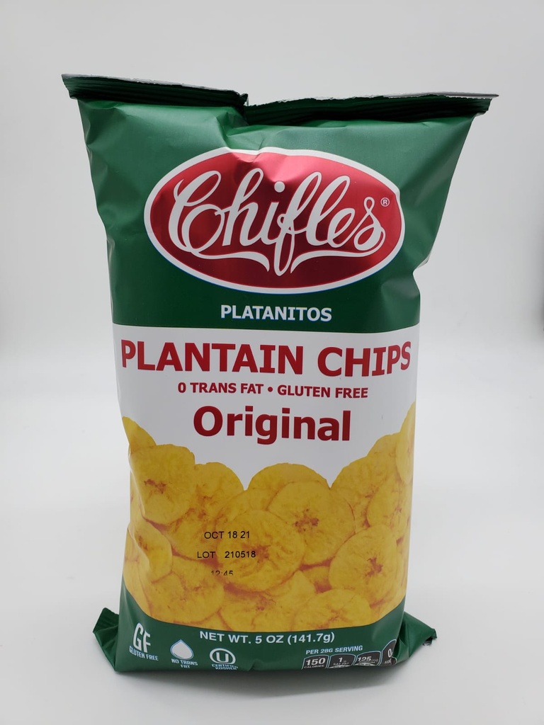 CHIFLES PLANTAIN STRIPS 8OZ