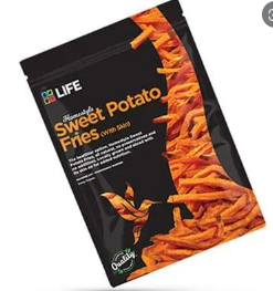 LIFE SWEET POTATO FRIES 907G