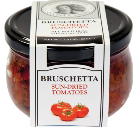 CUCINA &amp; AMORE SUN DRIED BRUSCHETTA 7.9OZ