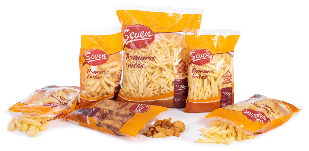 SEVEN CRINKLE CUT FRIES 1000G