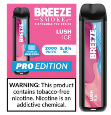 BREEZE PRO 2000 PUFF - LUSH ICE