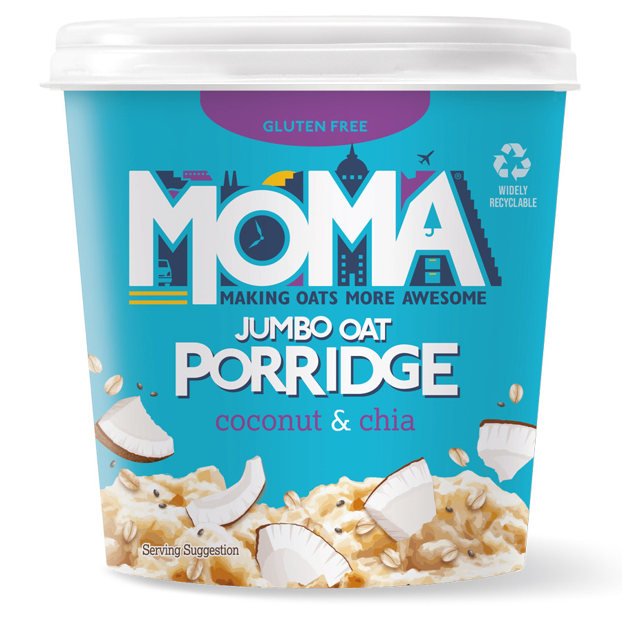 MOMA PORRIDGE POT - COCONUT &amp; CHIA 55G