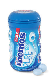 MENTOS GUM BTL FRESH MINT 50PCS