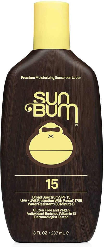 SUN BUM SPF 15 SUNSCREEN LOTION 8OZ