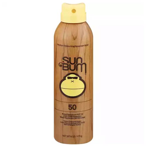 SUN BUM SPF 50 SUNSCREEN SPRAY 6OZ