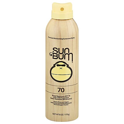 SUN BUM SPF 70 SUNSCREEN SPRAY 6OZ