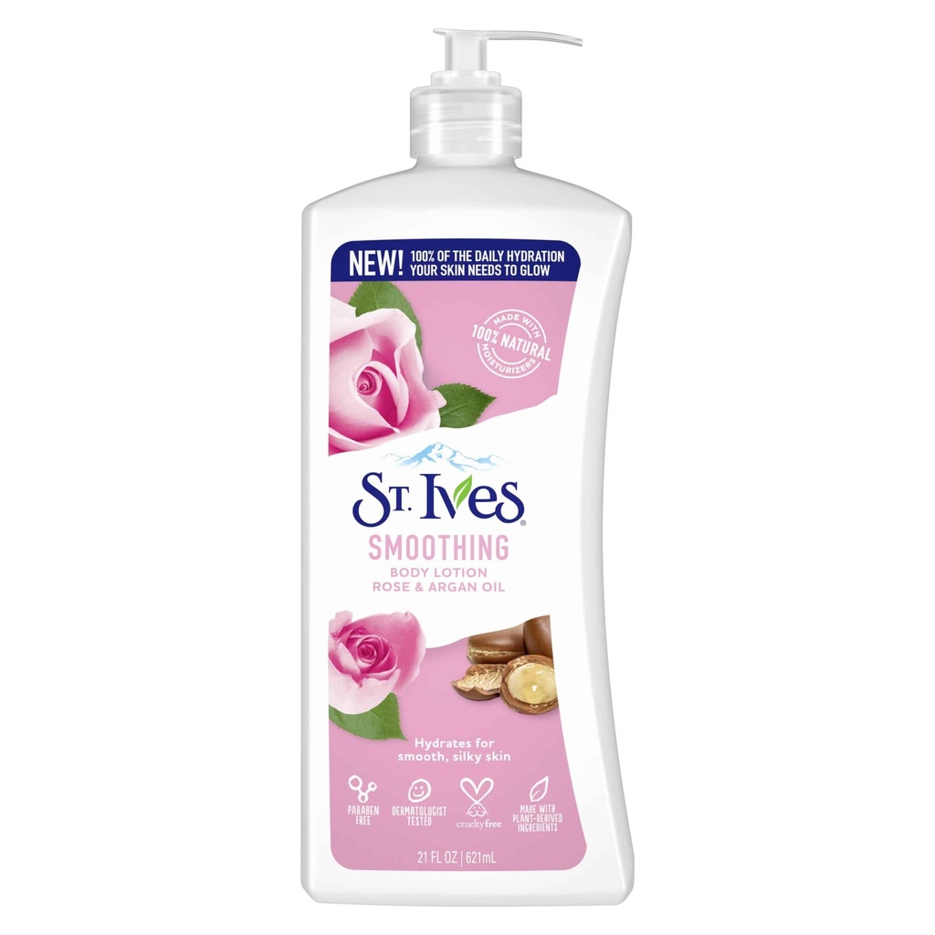 ST IVES SMOOTHING BODY LOTION 21OZ