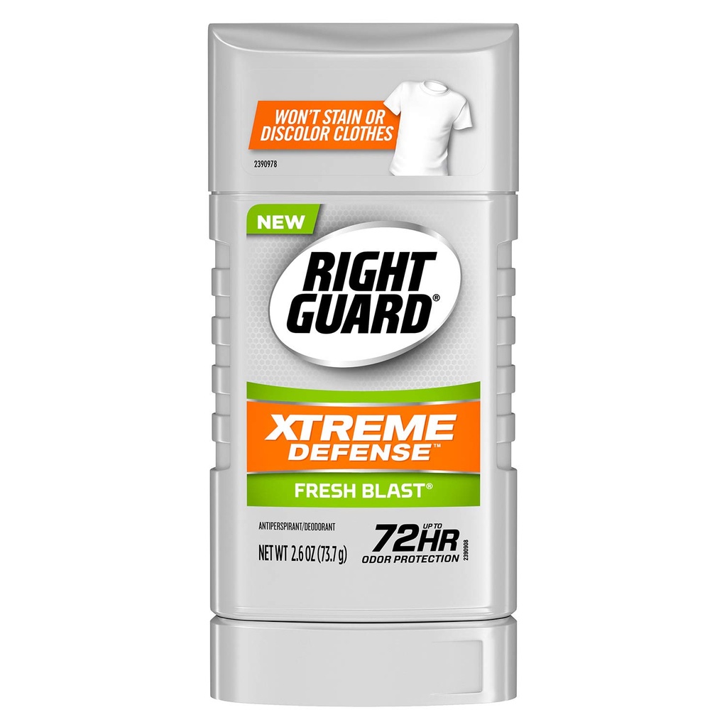 RIGHT GUARD XTREME DEFENSE 2.6OZ