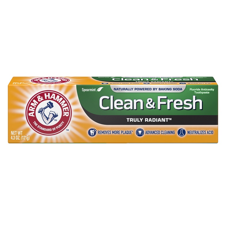 ARM &amp; HAMMER CLEAN &amp; FRESH TP 4.3OZ