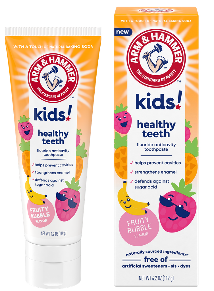 ARM &amp; HAMMER KIDS HEALTHY TEETH 4.2OZ