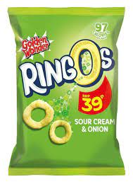 RINGOS CREAM &amp; ONION 18G