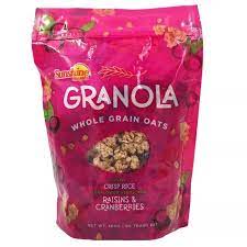 SUNSHINE GRANOLA CRAN &amp; RAIS 360G