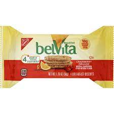 BELVITA B/FAST BISCUITS CRAN&amp;ORANGE 50G