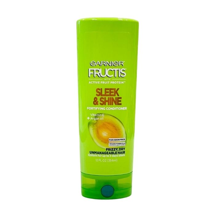 GARNIER FRUCTIS SLEEK &amp; SHINE COND. 12 OZ