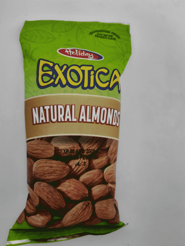 EXOTICA NATURAL ALMONDS  60g 2pk