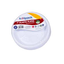 HOTPACK Plastic Plates 9&quot;