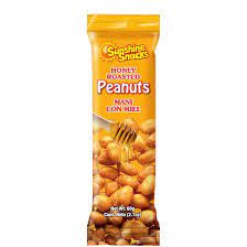 SUNSHINE SNACKS HONEY ROASTED PEANUTS 45G