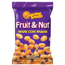 SUNSHINE SNACKS FRUIT &amp; NUT 45G