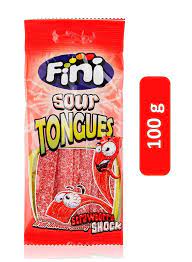 FINI SOUR TONGUES 100G