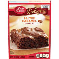 BettyC SALTED CARAMEL BROWNIE MIX 18.4OZ