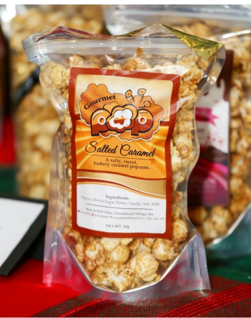 GOURMET POP SALTED CARAMEL POPCORN