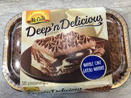 McCain D&amp;D MARBLE CAKE 18OZ