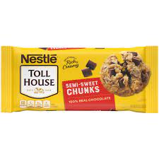 NESTLE TOLL HOUSE SEMI SWEET CHUNKS 11.5OZ