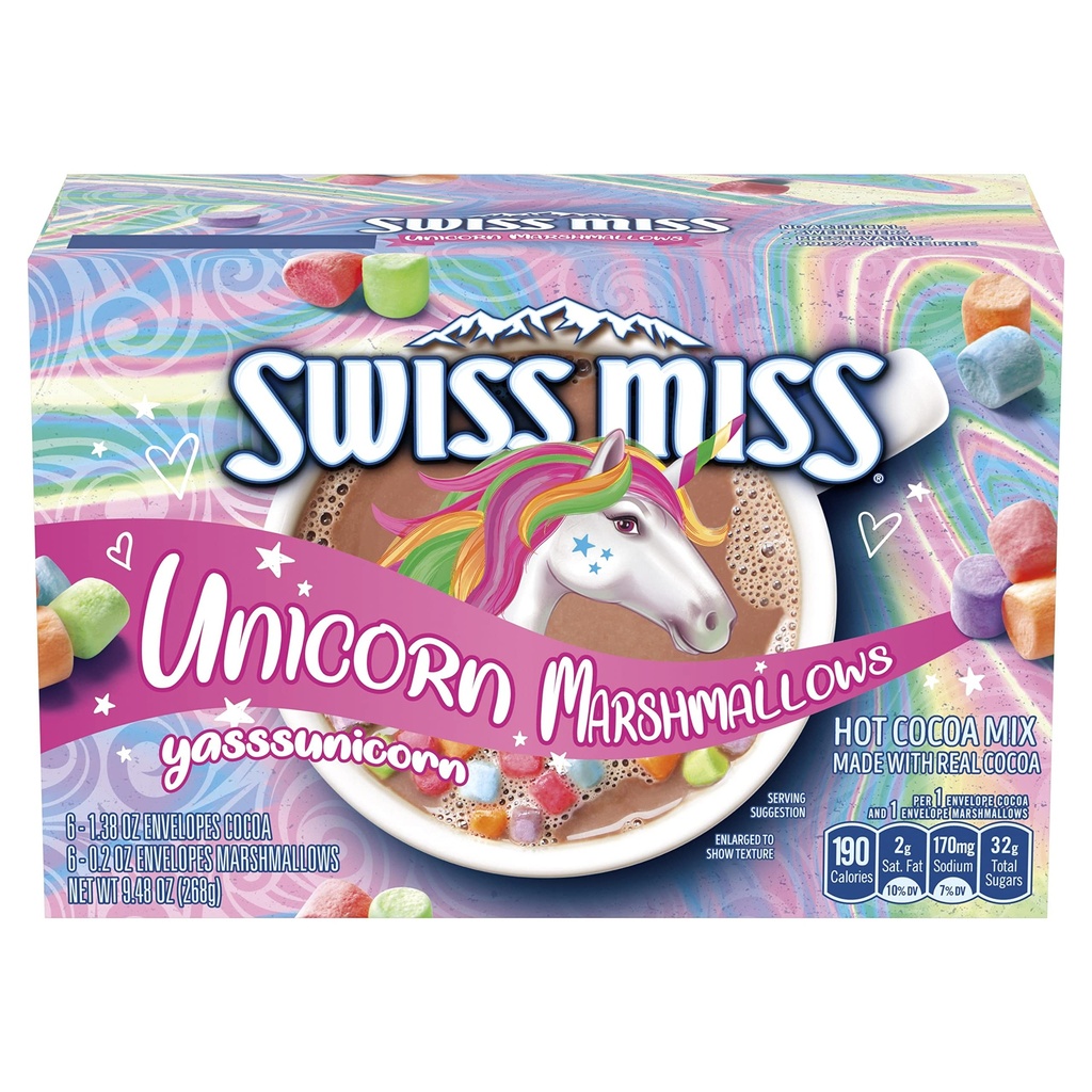 Swiss Miss Unicorn Marshmallows 6CT