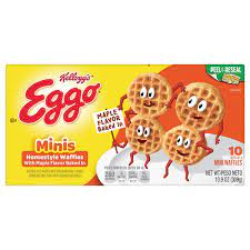 EGGO WAFFLE HMSTYLE MINI 10.9OZ