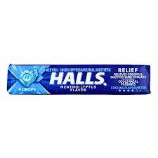 HALLS MENTHOL 2.8G