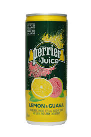 Perrier Lemon &amp; Guava (Slim Can) 25CL