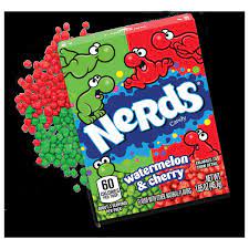 NERDS WATERMELON &amp; CHERRY 46.7G