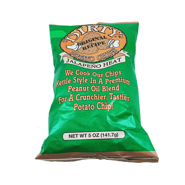 Dirty Potato Chip - Jalapeno Heat 2oz