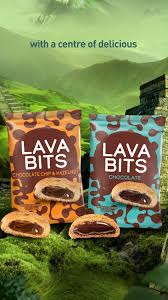 LAVA BITS CHOC CHIP &amp; HAZELNUT 150G