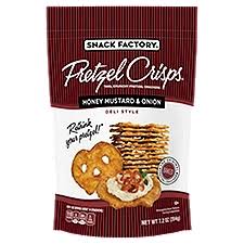 SNACK FACTORY - PRETZEL HONEY MUSTARD &amp; ONION 204G