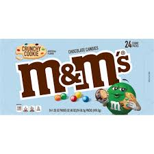 M&amp;M CRUNCHY COOKIE 1.41oz