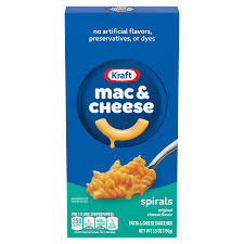 Kraft Mac &amp; Cheese Spirals 5.5oz