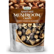 DJ&amp;A SHITAKE MUSHROOM CRISPS 65G