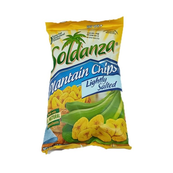 Soldanza Plantain Chips Lemon 42g