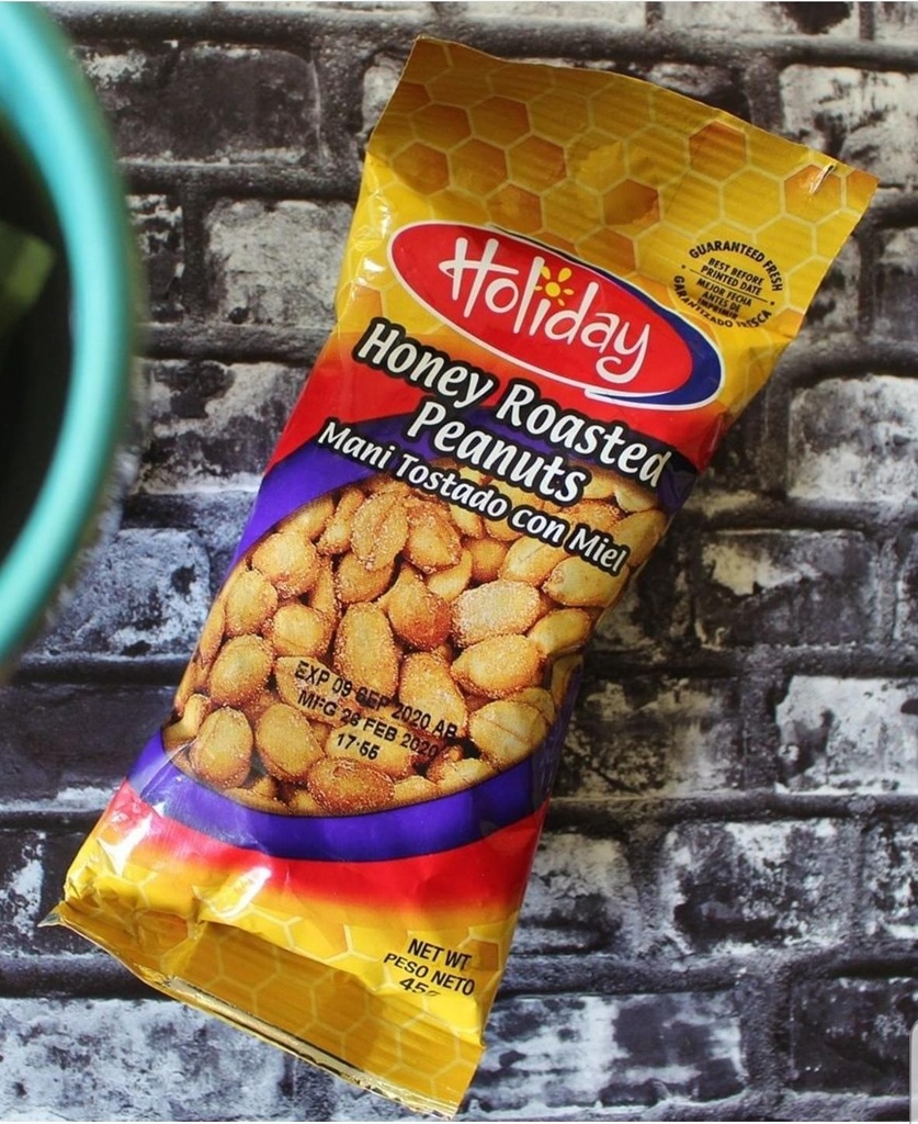 HONEY ROASTED PEANUTS 45g