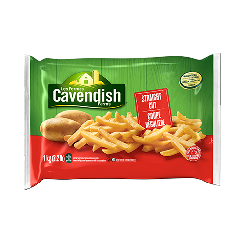 Cavendish Straight Cut Fries 1KG