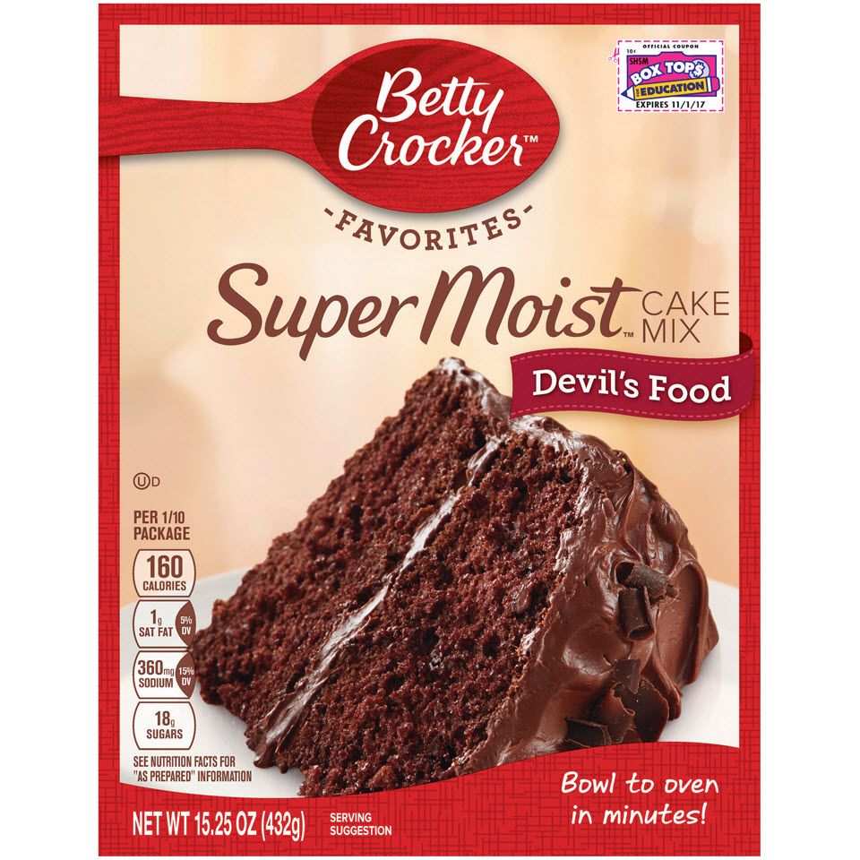 BettyC Cakemix Devilfood 15.25oz